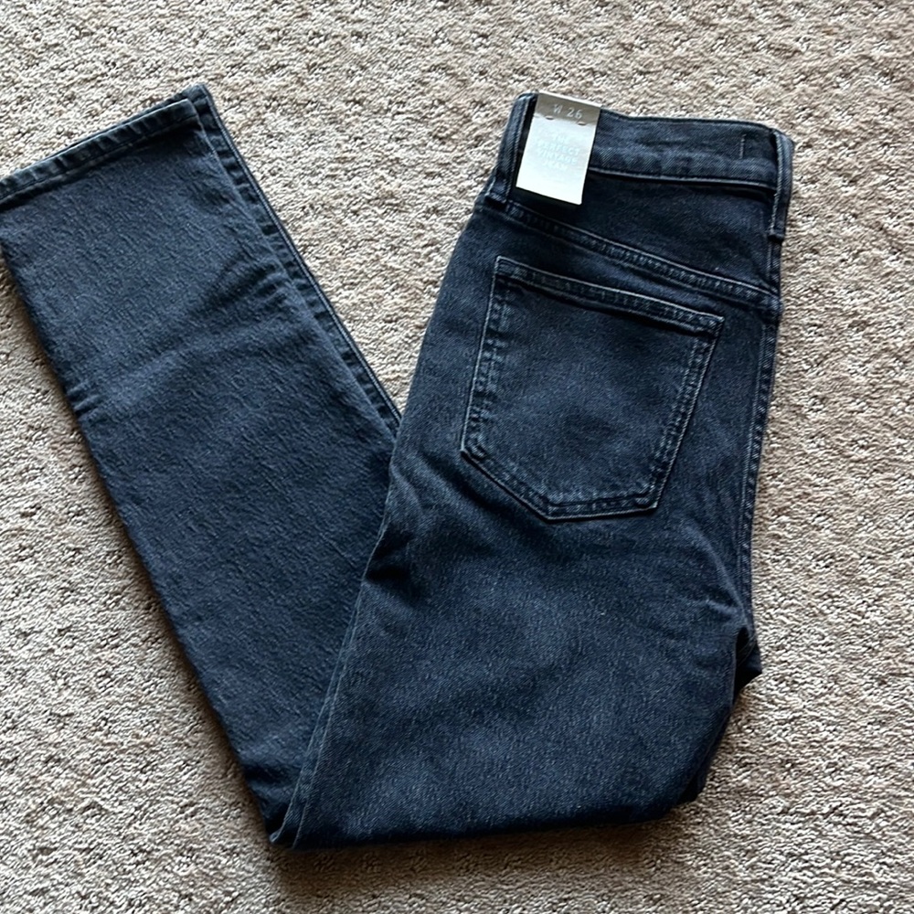 Madewell Perfect Vintage jeans black wash